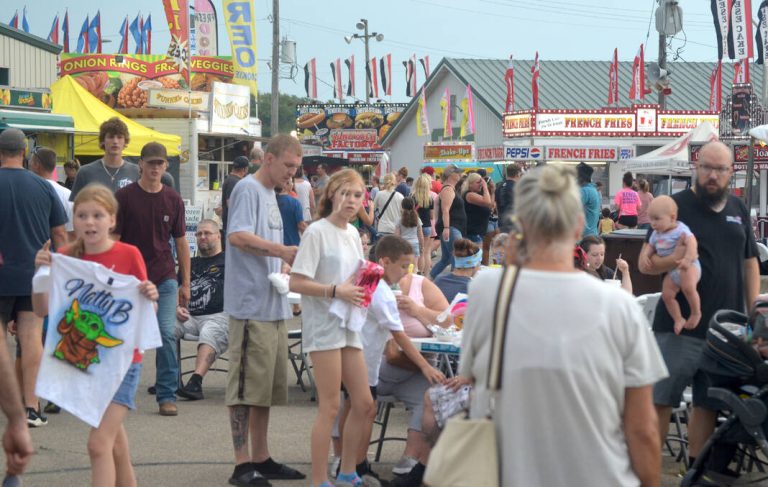 Patrons come out to enjoy Wednesday at the 2024 Greene County Fair